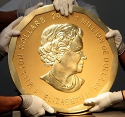 У Берліні грабіжники викрали стокілограмову золоту монету | УНІАН